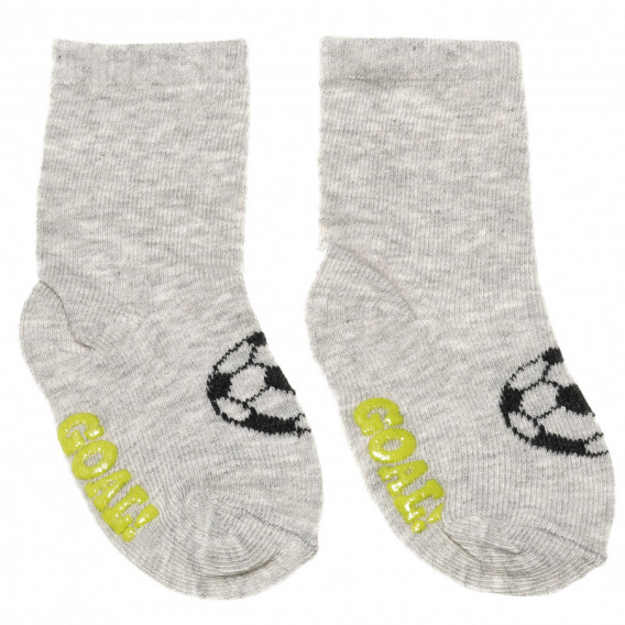 Σετ κάλτσες με μοτίβα ποδοσφαίρου για αγόρι Cool club 79011 8