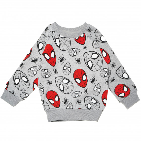 Μακρυμάνικη μπλούζα και σχέδιο τη μάσκα του spiderman για αγόρι Cool club 81096 