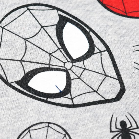 Μακρυμάνικη μπλούζα και σχέδιο τη μάσκα του spiderman για αγόρι Cool club 81099 4