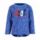 Μακρυμάνικη μπλούζα από βαμβάκι με κουτάβι για αγόρι BLUE SEVEN 81543 
