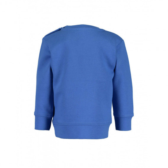 Μακρυμάνικη μπλούζα από βαμβάκι με σχέδιο κουτάβι για αγόρι BLUE SEVEN 81546 2