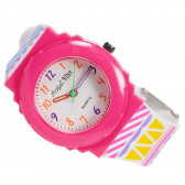 Σπορ ρολόι για κορίτσι, σε φούξια χρώμα ANGEL BLISS 82210 2