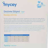 Βαμβακερό σουτιέν θηλασμού με μαλακή επένδυση, σε λευκό χρώμα, μέγεθος 80C Mycey 82867 4