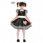 Αποκριάτικη φορεσιά κούκλα με κουρέλια, για κορίτσια Fiesta Guirca 83888 