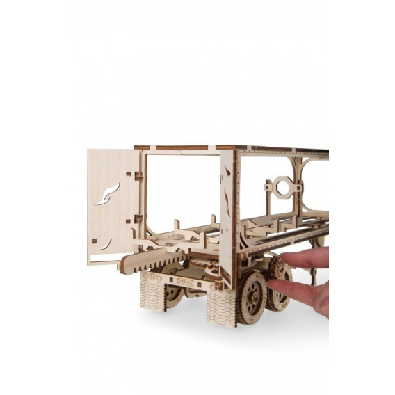 3D μηχανικό τρέιλερ για φορτηγό Heavy Boy Ugears 84182 9