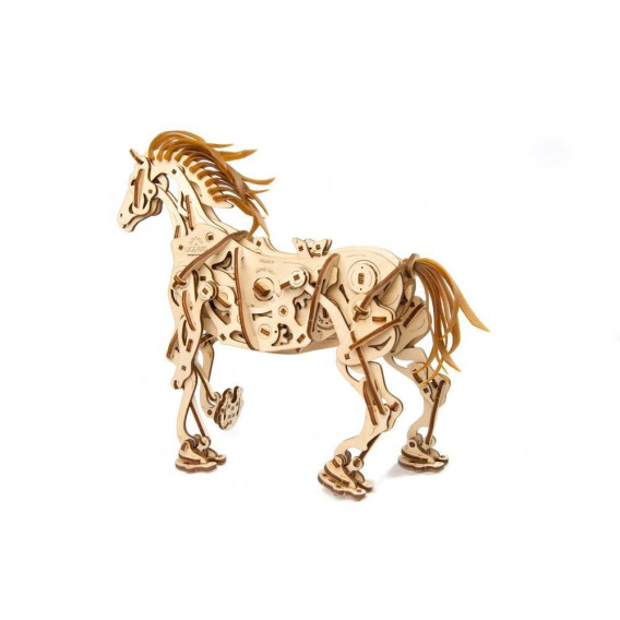 3D Mechanical Puzzle Μηχανικό άλογο Ugears 84194 4