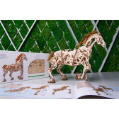 3D Mechanical Puzzle Μηχανικό άλογο Ugears 84200 10