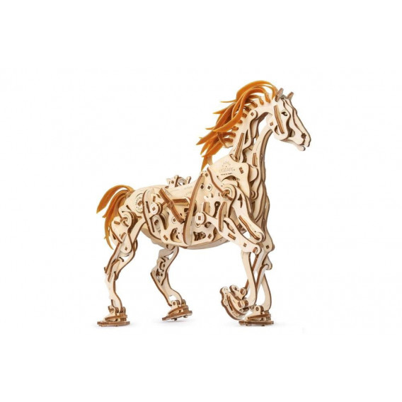 3D Mechanical Puzzle Μηχανικό άλογο Ugears 84205 15