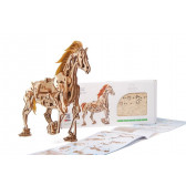 3D Mechanical Puzzle Μηχανικό άλογο Ugears 84209 19