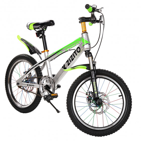 Παιδικό ποδήλατο Lucas 18 σε γκρι χρώμα ZIZITO 84422 