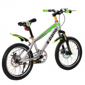 Παιδικό ποδήλατο Lucas 18 σε γκρι χρώμα ZIZITO 84424 8