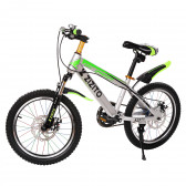 Παιδικό ποδήλατο Lucas 18 σε γκρι χρώμα ZIZITO 84425 6