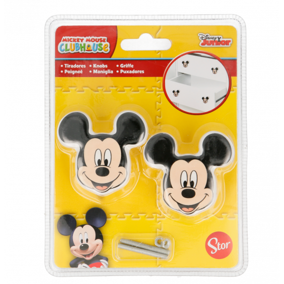 Λαβή επίπλων σε σχήμα Mickey Mouse, 2 τεμάχια Mickey Mouse 8577 