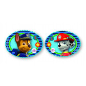 Έπιπλα οβάλ λαβή Dog Patrol, 2 κομμάτια, μπλε Paw patrol 8590 1