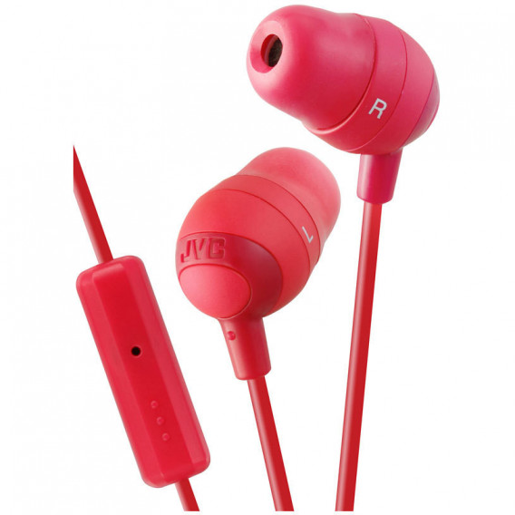 Στερεοφωνικά ακουστικά σε κόκκινο ha-fr37-r JVC 8604 