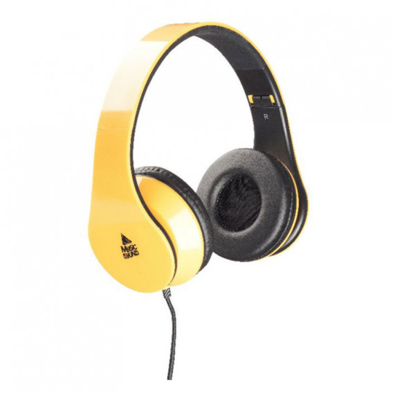 Στερεοφωνικά ακουστικά κίτρινα music sound CELLULAR LINE 8614 