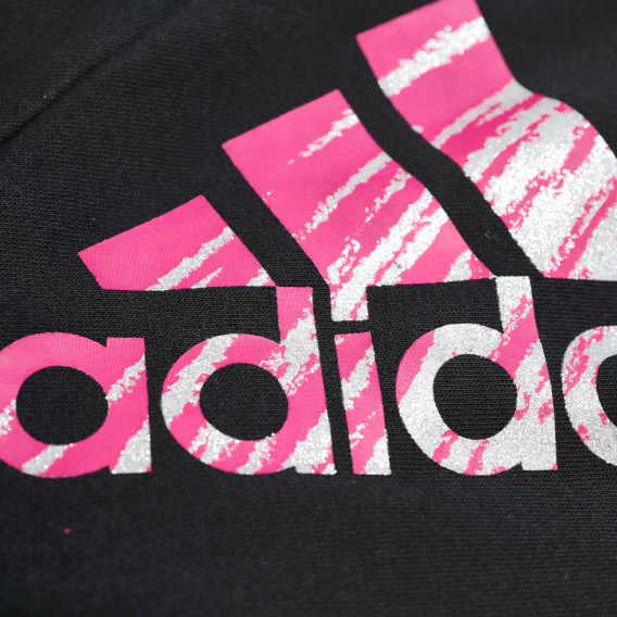 Μακρύ αθλητικό παντελόνι, με ροζ λογότυπο μάρκας, για κορίτσι Adidas 88098 3