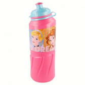 Αθλητικό πλαστικό παγούρι 530 ml, με εικόνα Princess Friendship Disney Princess 9002 