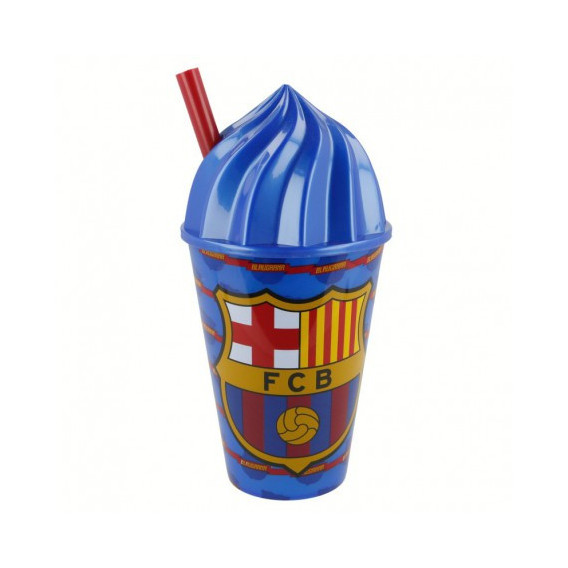 Κύπελλο με λογότυπο fc barcelona και καπάκι παγωτού Stor 9058 