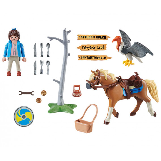 Playmobil - Μάρλα με άλογο Playmobil 93853 