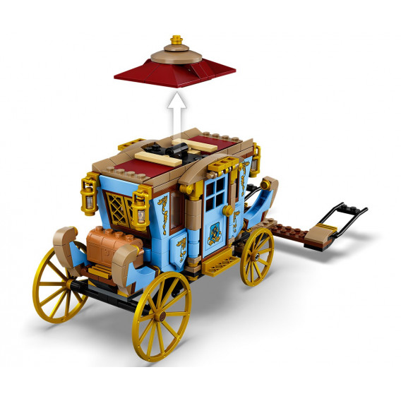 Σχεδιαστής The Beauxbatons Stroller: Άφιξη στο Hog 430 Lego 94334 4