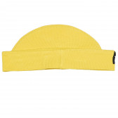 Κίτρινο βαμβακερό καπέλο για ένα μωρό - unisex Pinokio 94659 2