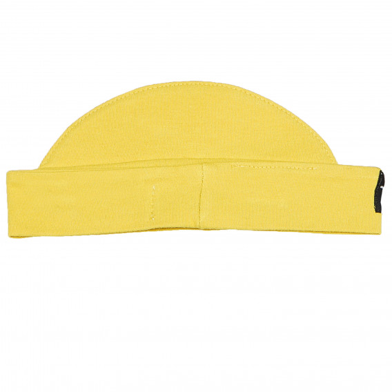 Κίτρινο βαμβακερό καπέλο για ένα μωρό - unisex Pinokio 94659 2