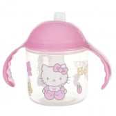 Κύπελλο με λαβές και στόμιο, με εικόνα hello kitty Stor 95283 3