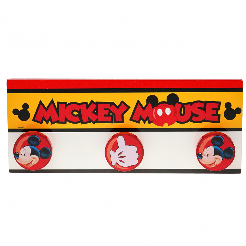 Κρεμάστρα τοίχου Mickey Mouse, 1 τεμάχιο  95453