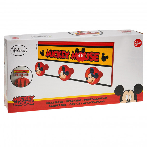 Κρεμάστρα τοίχου Mickey Mouse, 1 τεμάχιο Mickey Mouse 95456 4