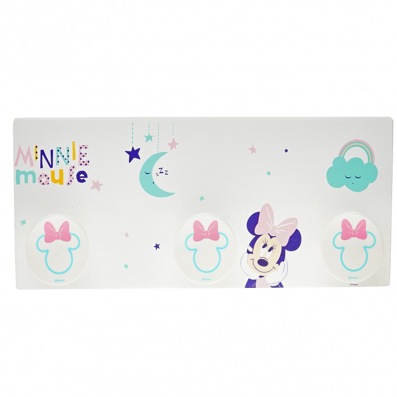 Κρεμάστρα τοίχου, Minnie Mouse, 1 κομμάτι  95477