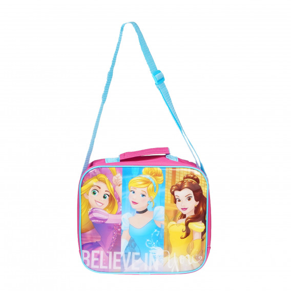 Πολυπροπυλένιο πίσω στο σχολείο σετ 3 τεμαχίων σε μονωμένη τσάντα, περιπέτεια φιλίας Disney Princess 95598 