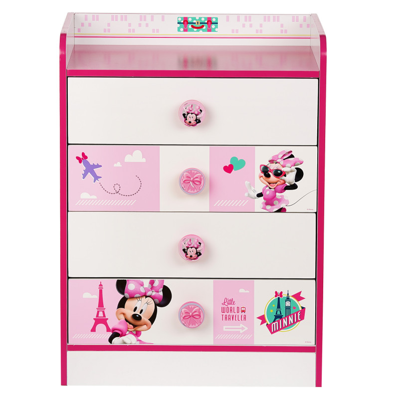 Συρταριέρα - Minnie Mouse με 4 συρτάρια  95689