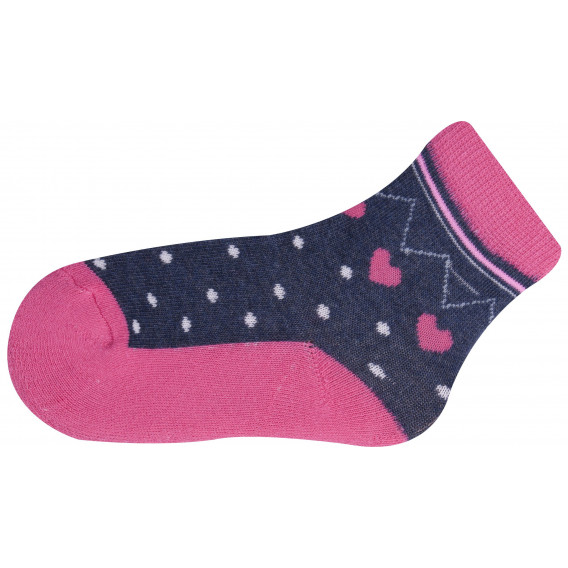 Βαμβακερές κάλτσες για κορίτσια YO! 9604 5