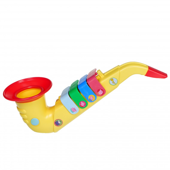 Παιδικό σαξόφωνο με 4 μουσικές νότες Peppa pig 96042 2