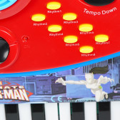 Ηλεκτρονικό πιάνο με 25 πλήκτρα Spiderman 96109 4