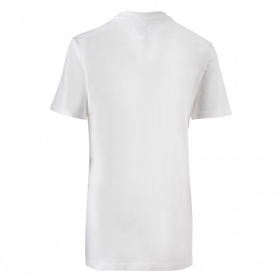 Βαμβακερό λευκό t-shirt, με λογότυπο, για αγόρι Franklin & Marshall 96620 2