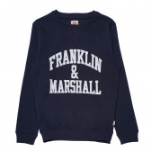 Μπλε φούτερ με λογότυπο, για αγόρι Franklin & Marshall 96643 