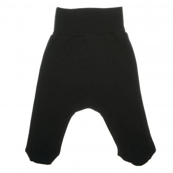 Μαύρο παντελόνι από οργανικό βαμβάκι, για αγόρι NINI 96969 2
