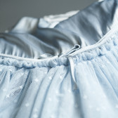 Φόρεμα με μανίκια και μπούστο σε ανοιχτό μπλε χρώμα LIPSY 9718 3
