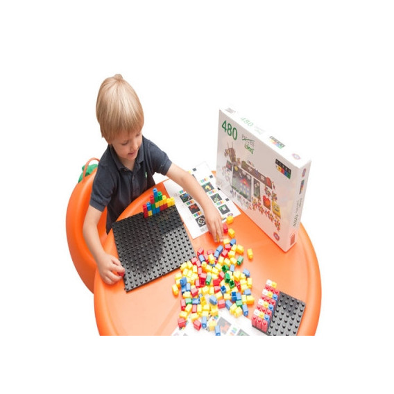 Τουβλάκια κατασκευών Παιδικό μωσαϊκό σε 480 κομμάτια Game Movil 9792 2