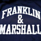 Βαμβακερό t-shirt, σε μπλε χρώμα, με λογότυπο, για αγόρι Franklin & Marshall 98755 3
