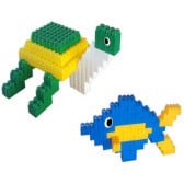 Κατασκευή Ψάρι και χελώνα σε 96 μέρη Game Movil 9898 