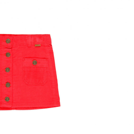 Βαμβακερή φούστα με μεταλλικά κουμπιά, για κορίτσι Boboli 99221 3