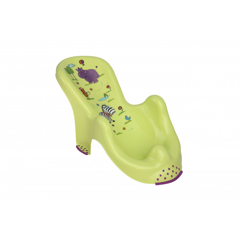 Πλαστική καρέκλα μπάνιου HIPPO - Πράσινη  99261
