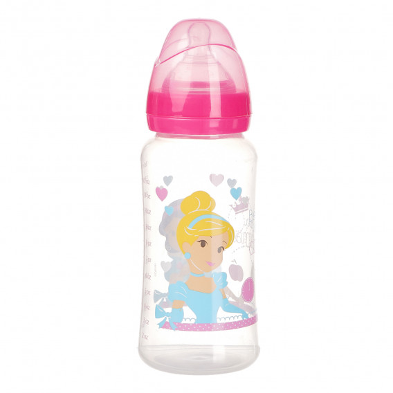 Μπουκάλι με πιπίλα σιλικόνης Princess 360 ml για κορίτσια Disney Princess 99491 2