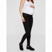 Τζιν παντελόνι σε μαύρο χρώμα, για εγκύους Mamalicious 99592 5