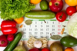 vegetables,and,fruits,around,the,calendar,,concept,of,proper,healthy